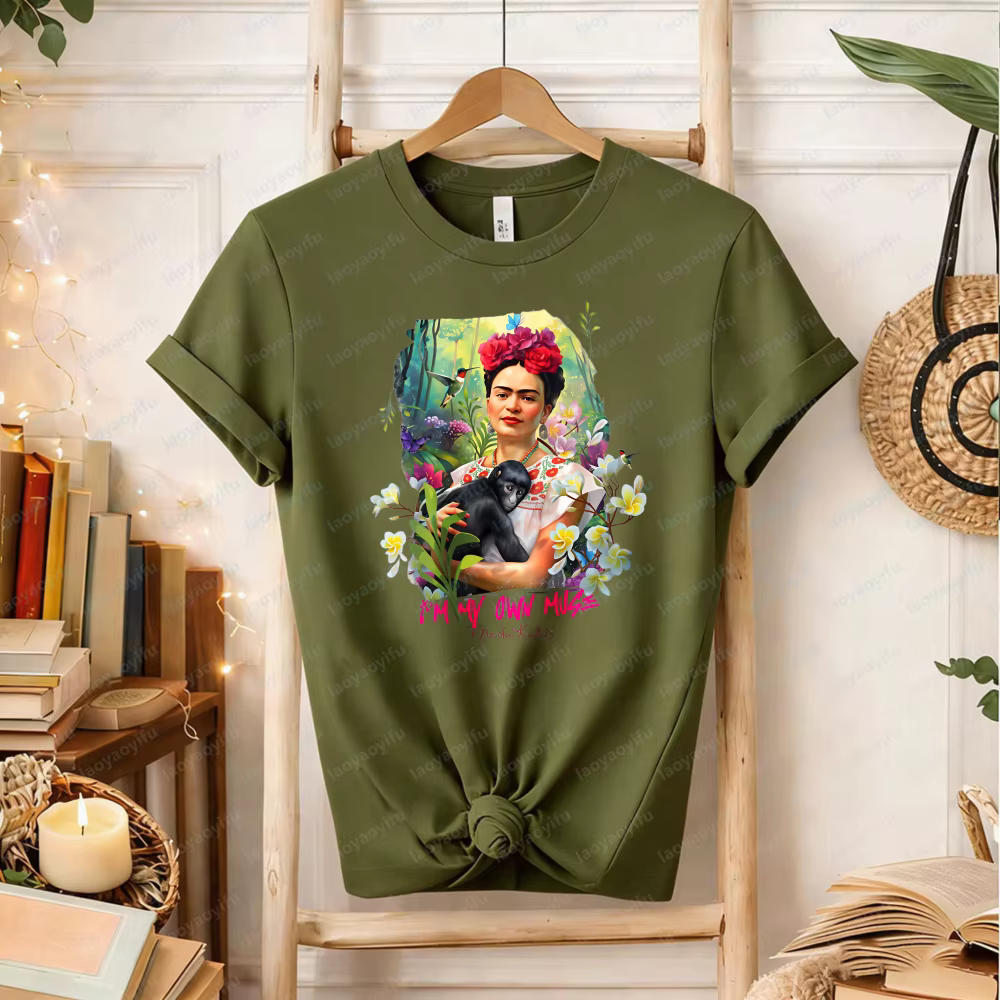 T-shirt « Je suis ma propre muse » - Frida Kahlo