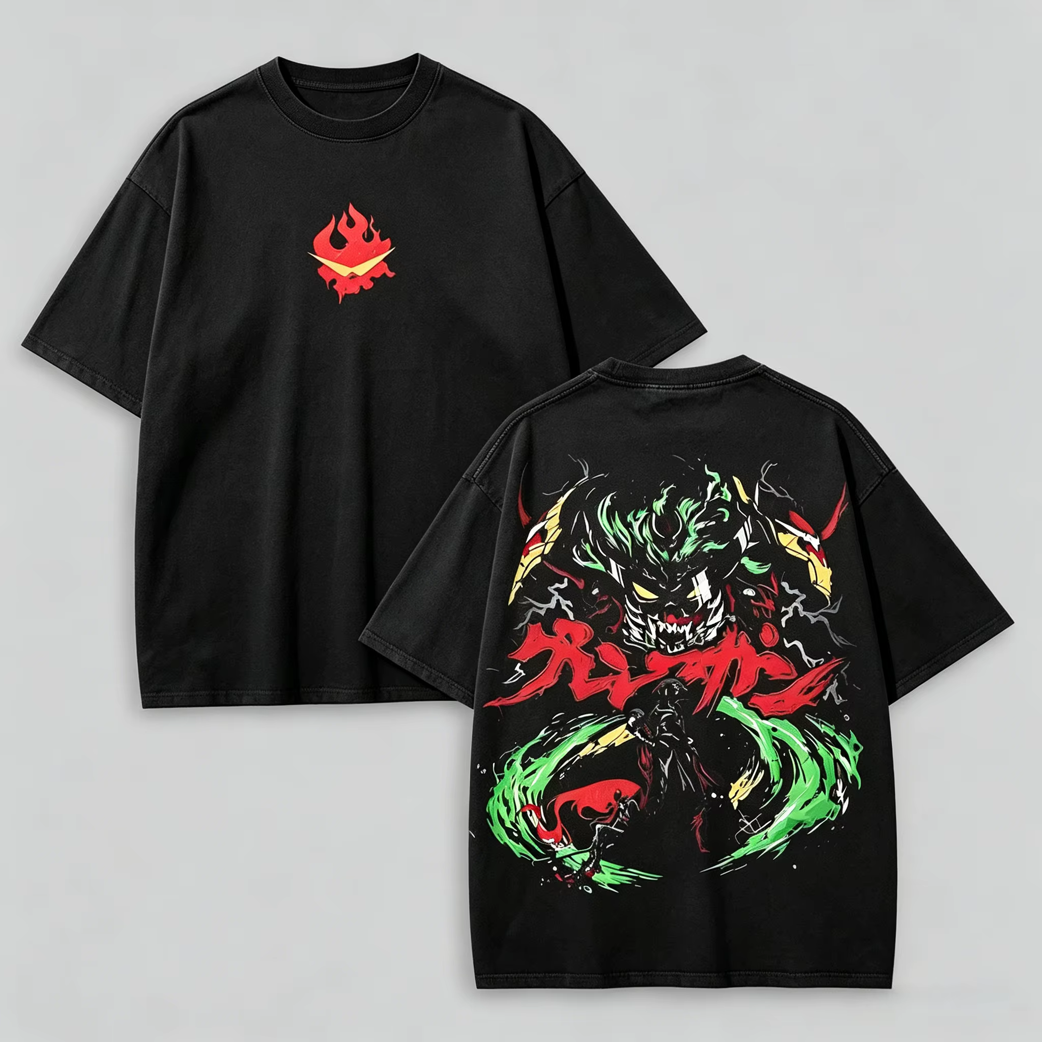 T-shirt imprimé Tengen Toppa Gurren Lagann