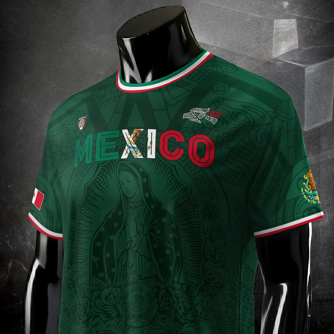 Nouveaux maillots de football mexicains pour hommes et femmes