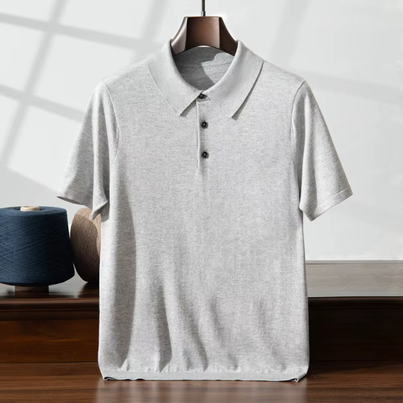 Polo à manches courtes Mulberry pour hommes