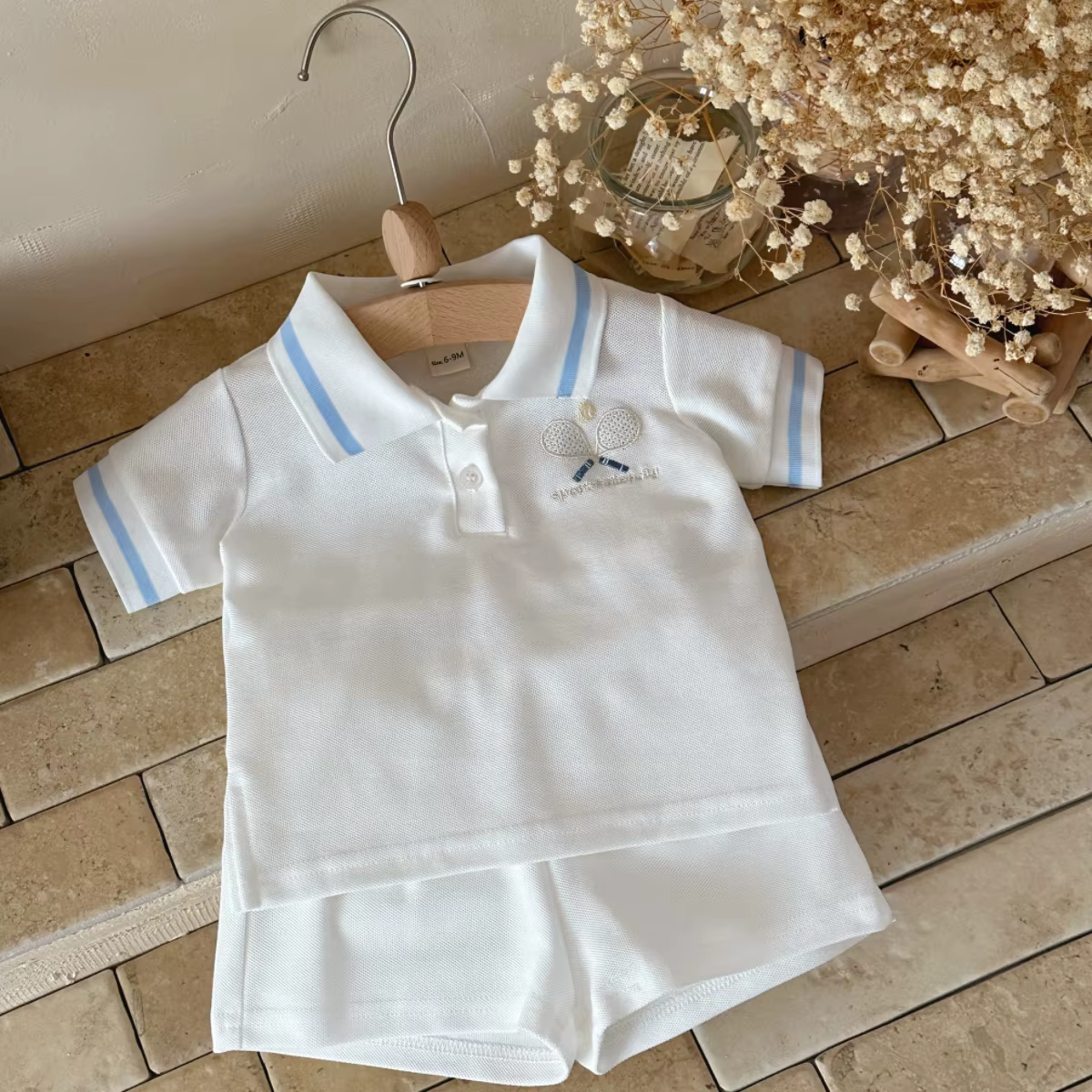 Ensemble short pour bébé garçon