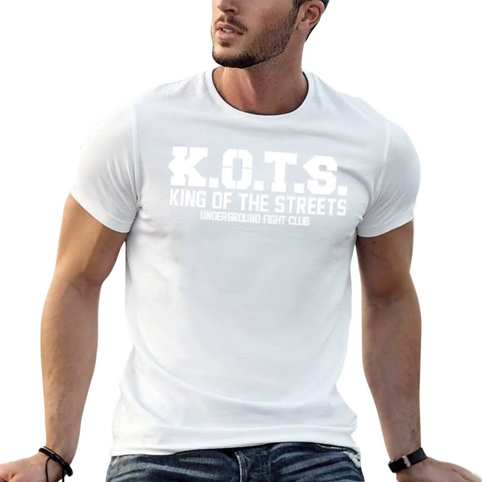ROUGEUR DE LA RUE K.O.T.S. T-shirt Underground Fight Club pour homme