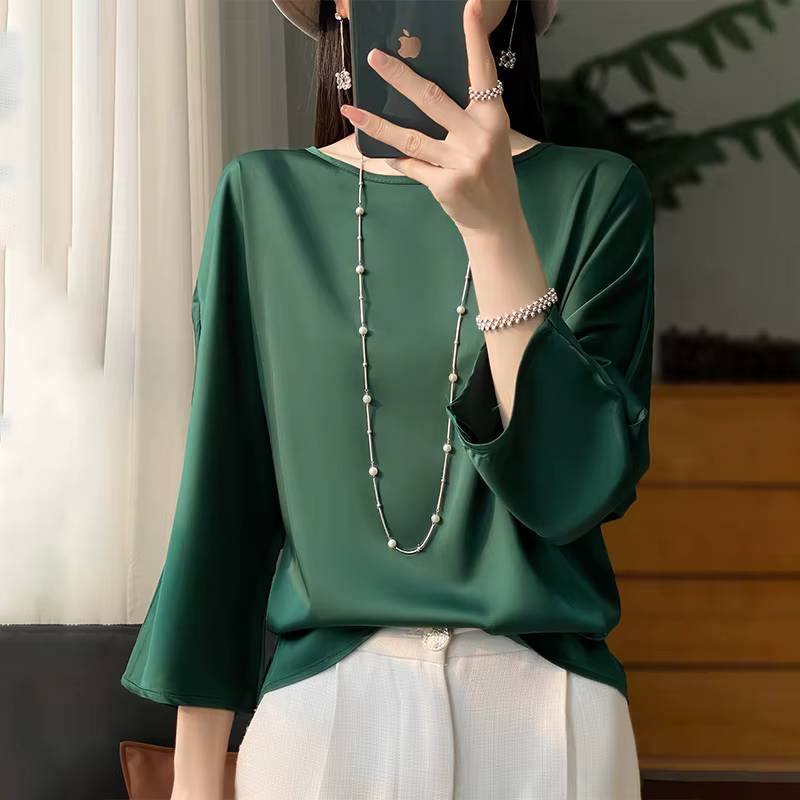 T-shirt à manches trois-quarts pour femmes