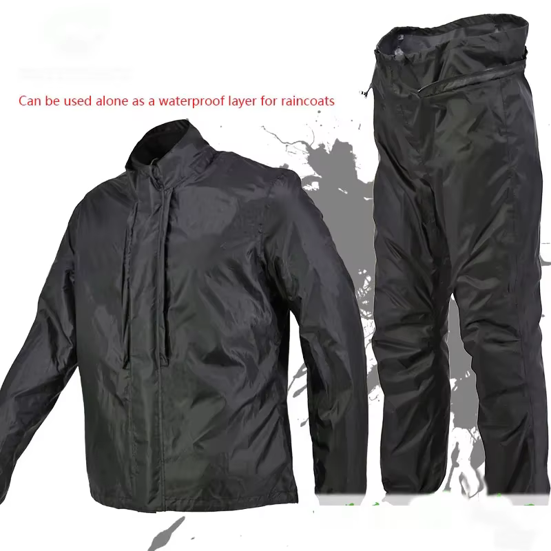 Veste et pantalon de moto imperméables pour hommes