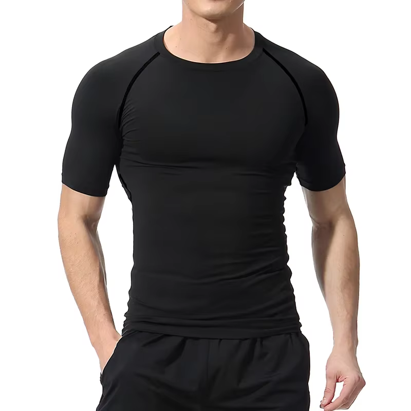 T-shirt de compression graphique pour homme