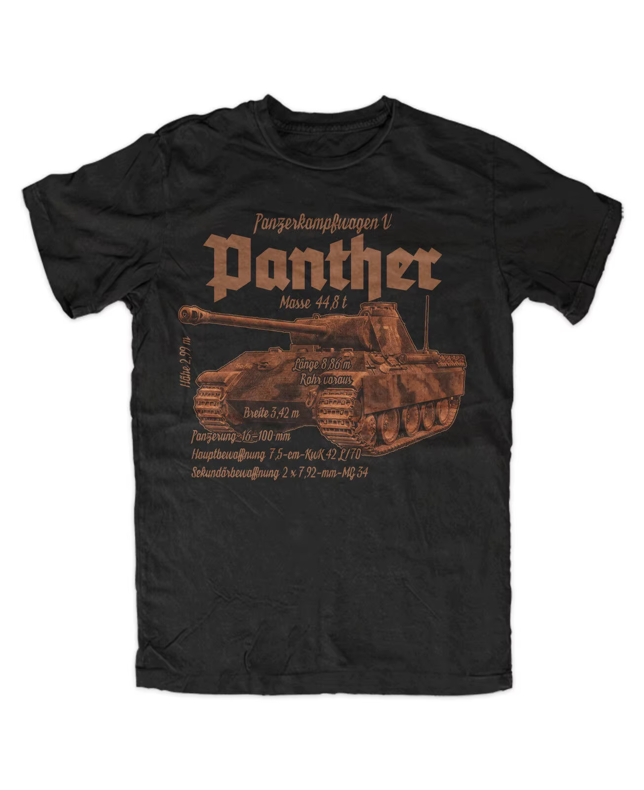 Grenadier DulArmy WOT Battle T-Shirt Panther, Allemagne Précieux Mars