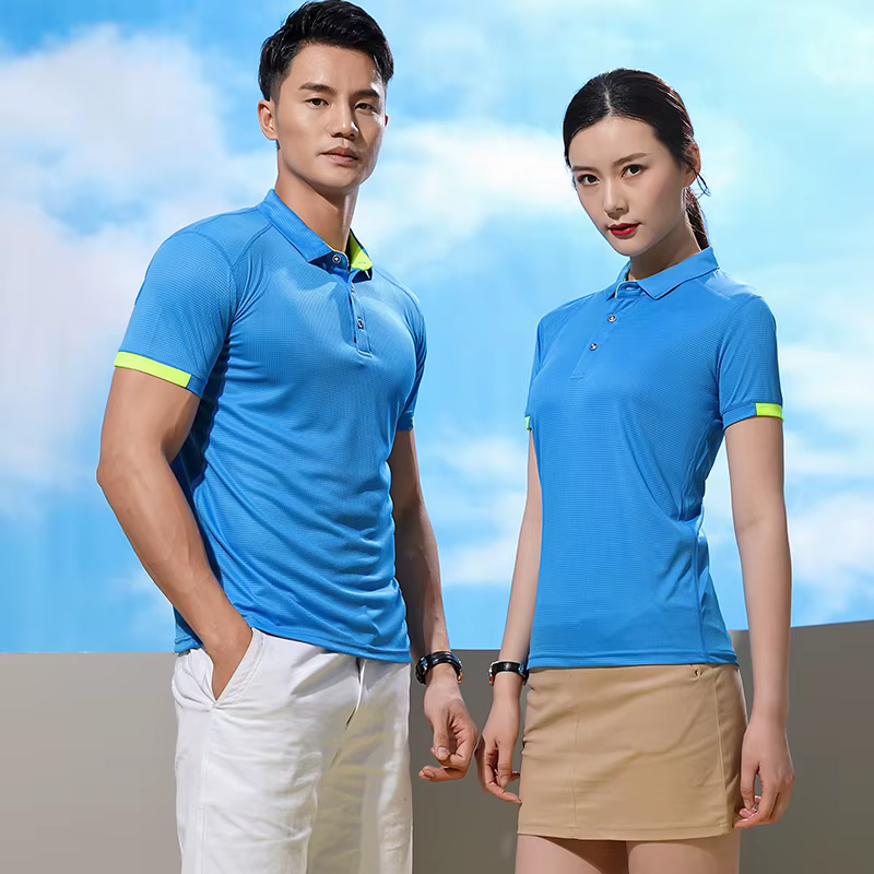 Polo de sport en maille pour hommes et femmes