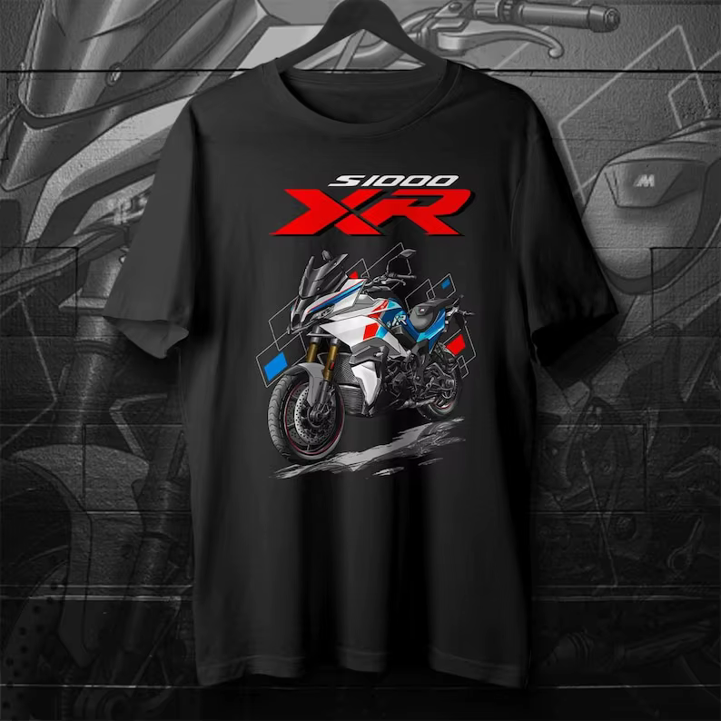 T-Shirt S1000XR 2020-24-T-Shirt de moto pour motocyclistes