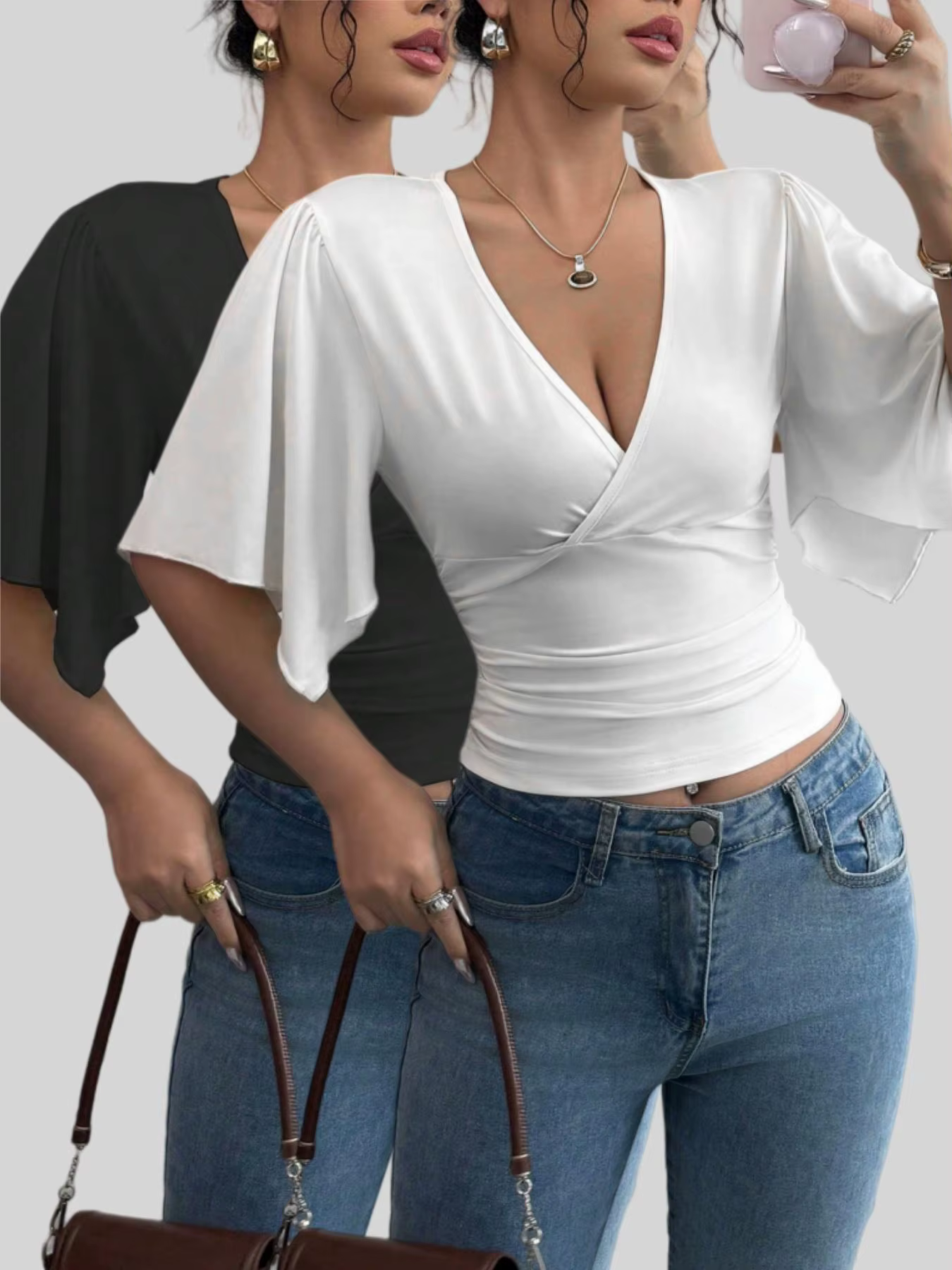 T-shirt à manches longues pour femmes