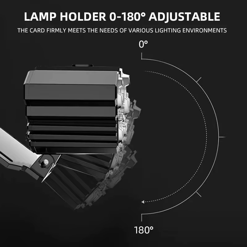 Lampe de bain LED à cinq têtes
