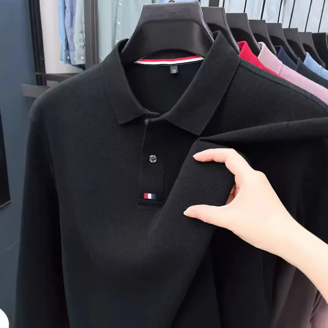 T-shirt à col pour hommes