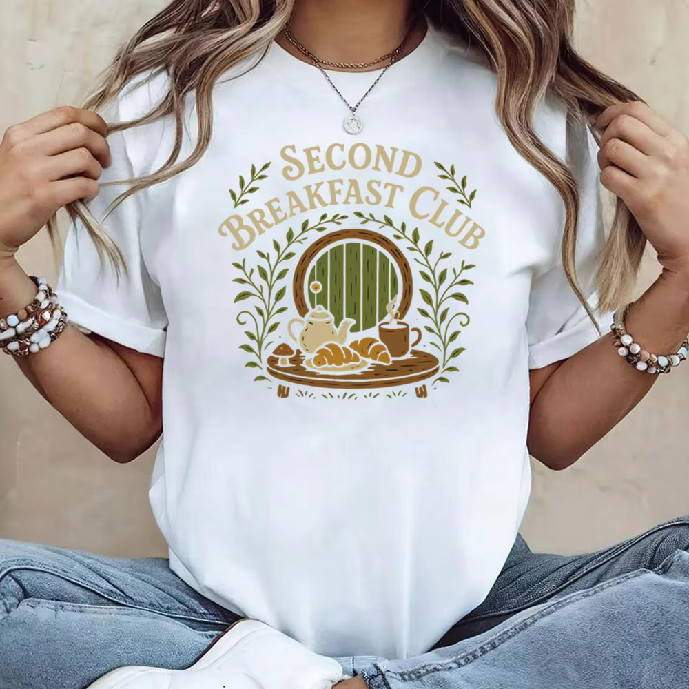T-shirt Second Breakfast Club