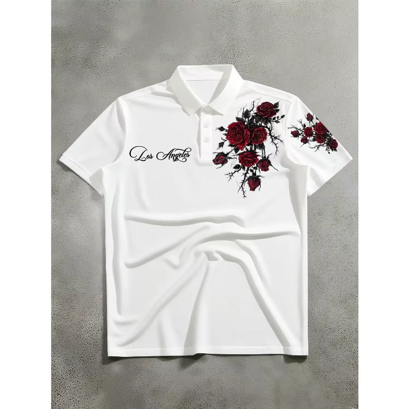 Nouveau polo à manches courtes pour homme