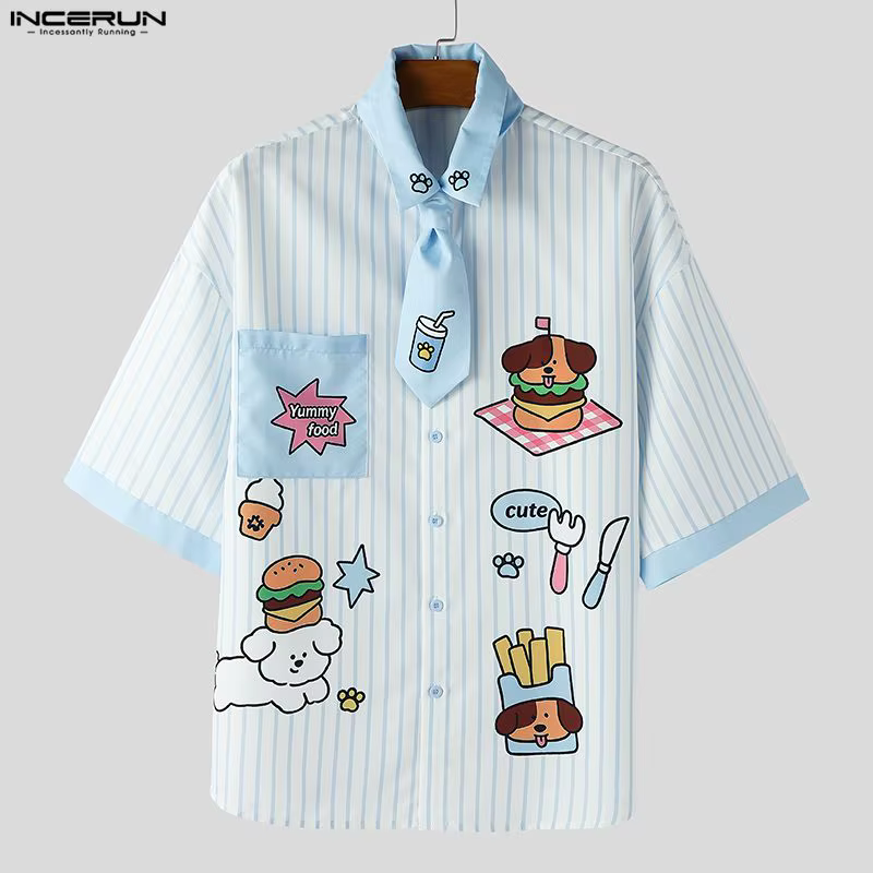 Chemise pour homme INCERUN