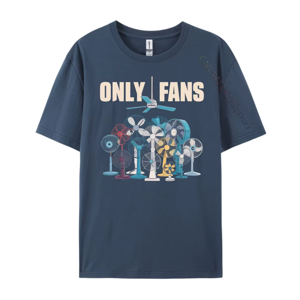 T-shirts en coton imprimés à manches courtes pour hommes