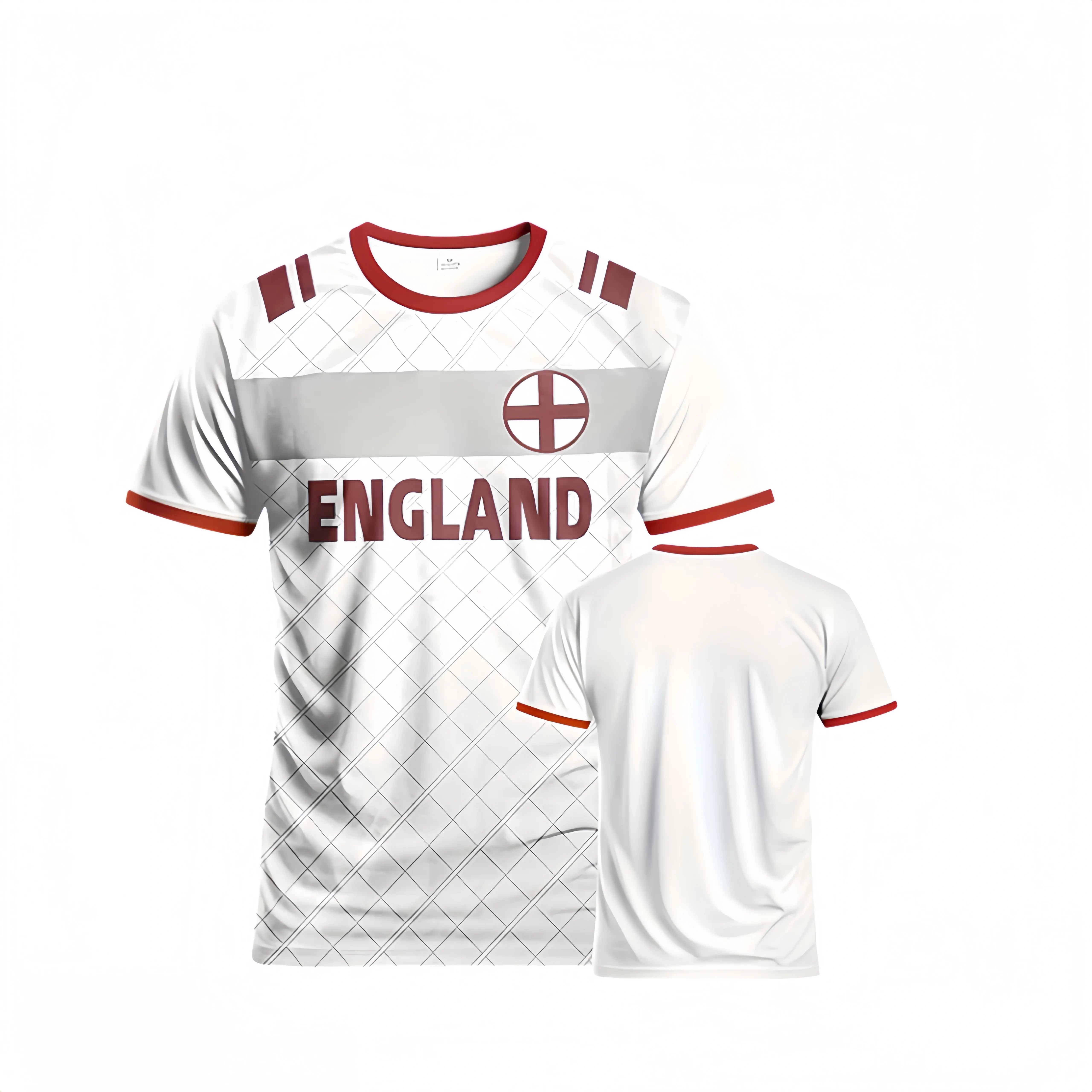 T-shirt de football anglais pour hommes