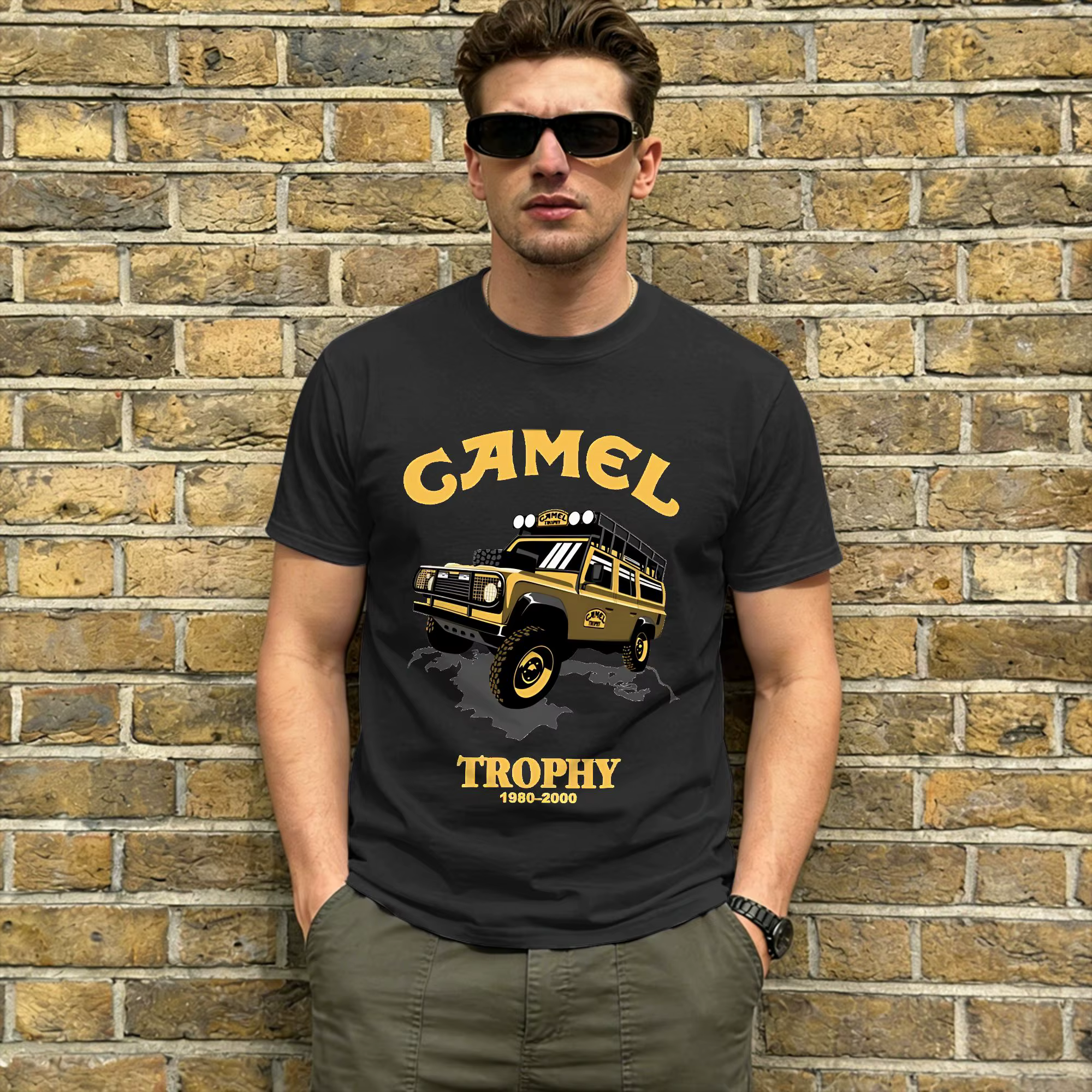T-shirt Overland Car pour homme