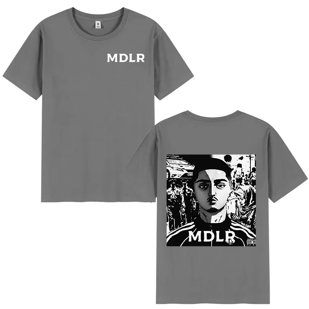 Rappeur Morad MDLR impression graphique t-shirt mode Hip Hop rue à manches courtes T-shirts hommes femmes haute qualité