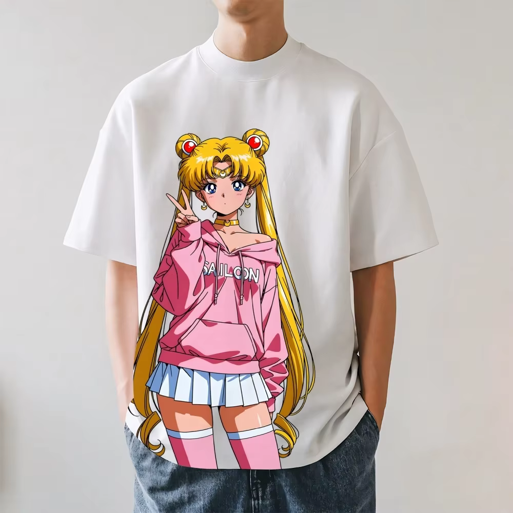 Nouveau T-shirt classique Sailor Moon style japonais 2026