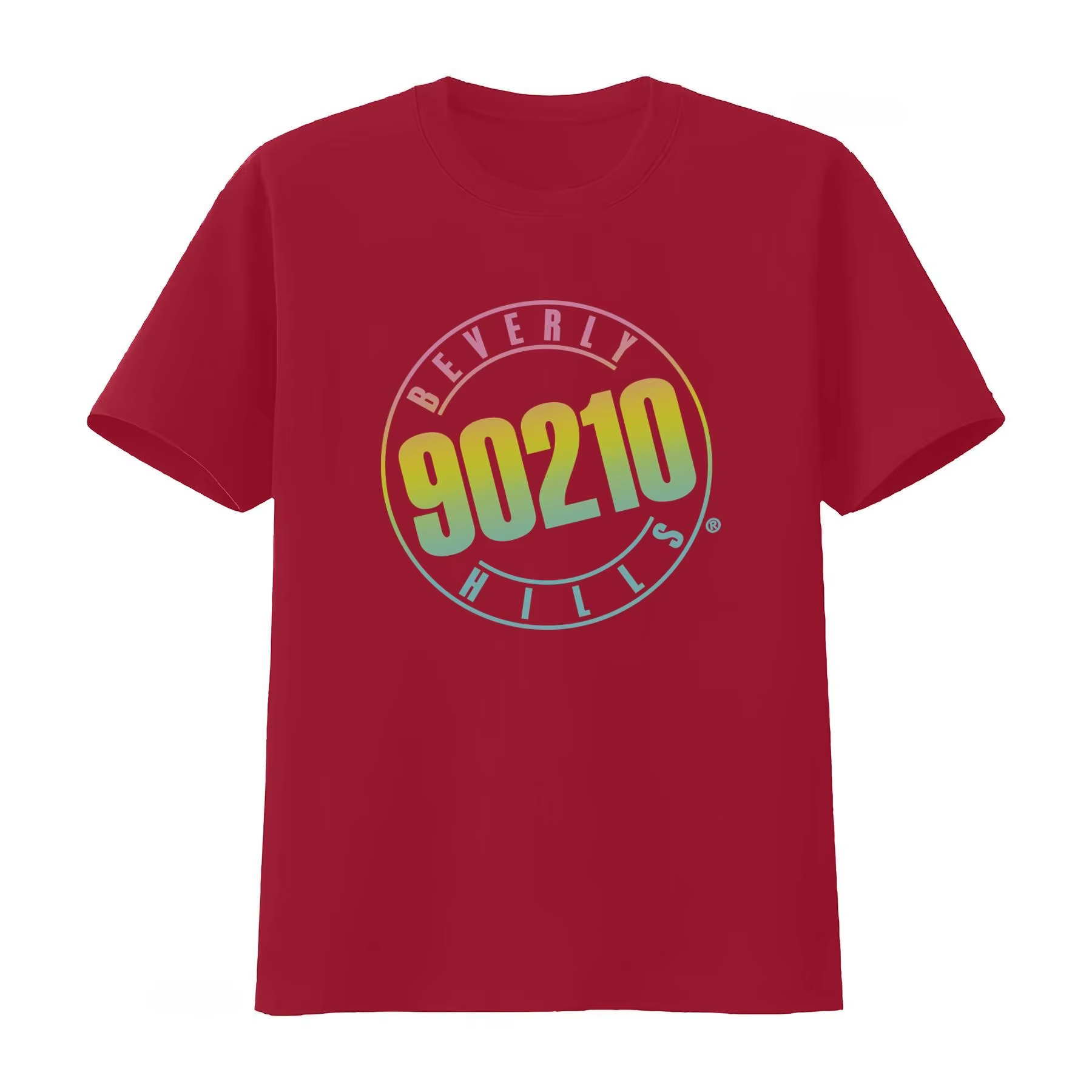 T-shirt rétro Beverly Hills 90210 avec logo