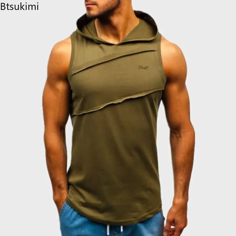 T-shirt de Sport à capuche pour hommes