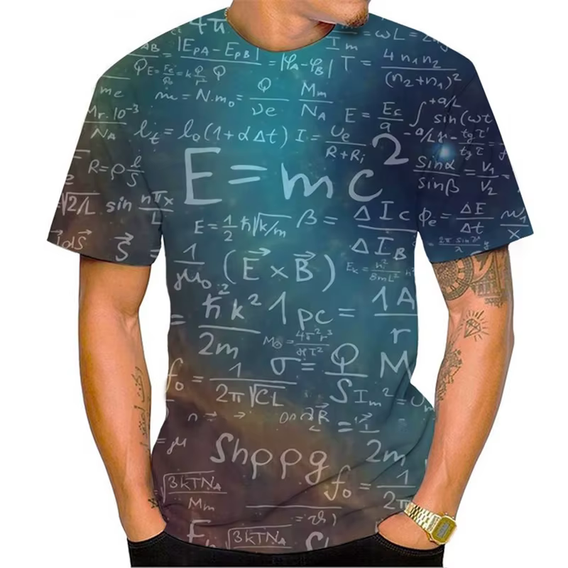 T-shirts graphiques de formule mathématique drôle