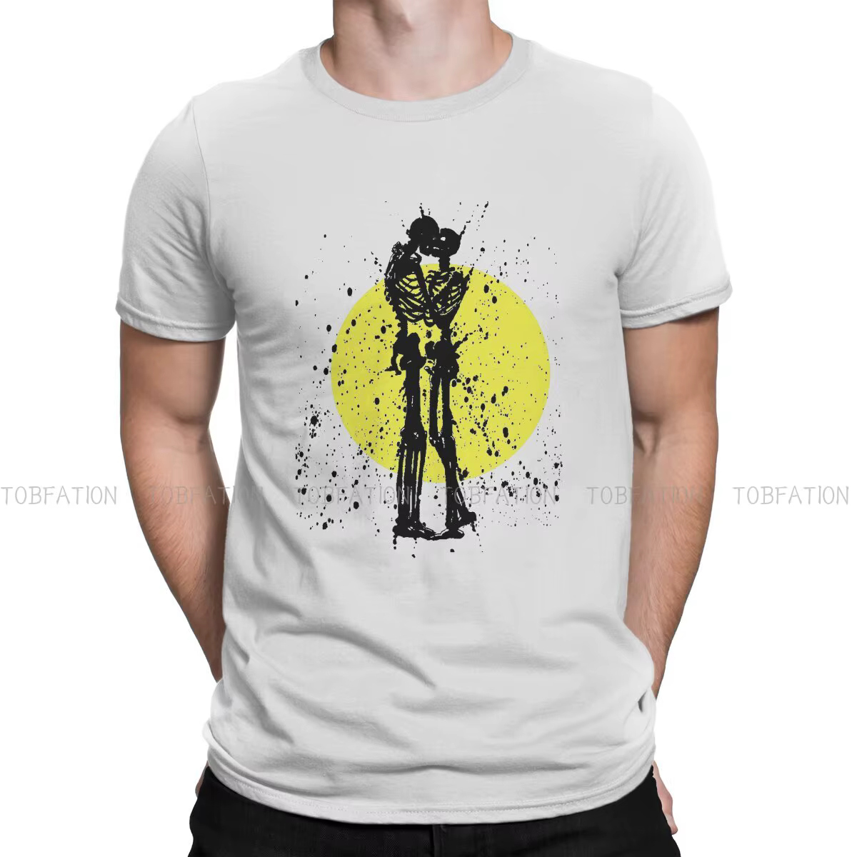 SKELETON KISS – t-shirt spécial pour montres, qualité supérieure, Hip Hop, cadeau, offre spéciale