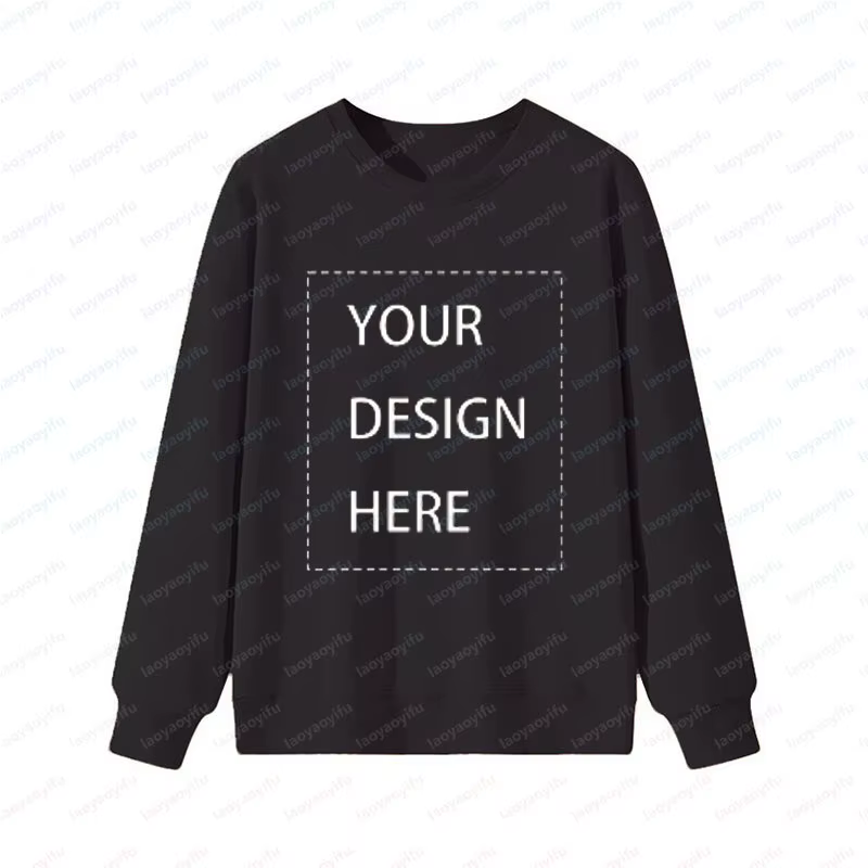 Sweat-shirt à manches longues DIY