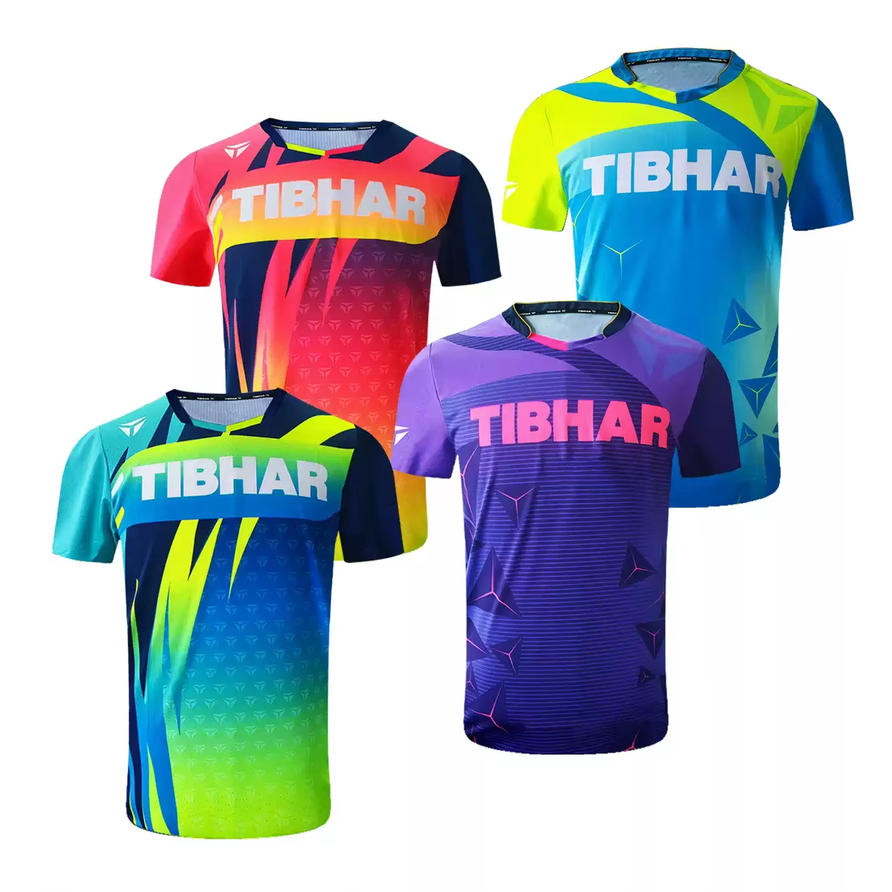 Tibhar 2026 T-shirt de tennis de table pour hommes et femmes