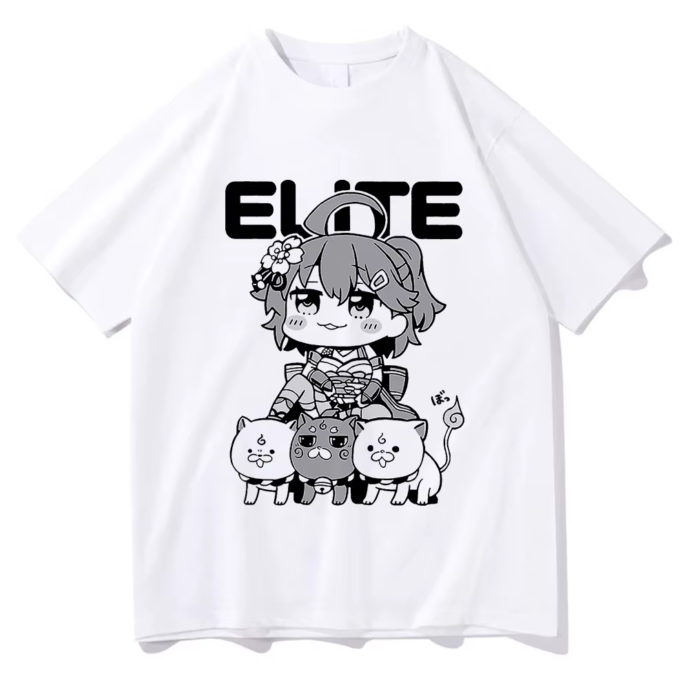 T-shirt unisexe en coton Anime Cartoon