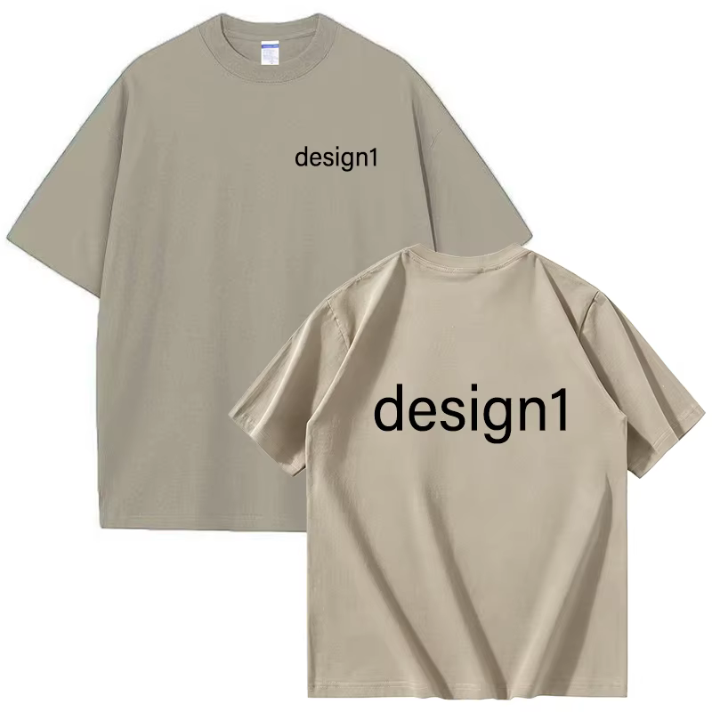 T-shirts en coton imprimés personnalisables
