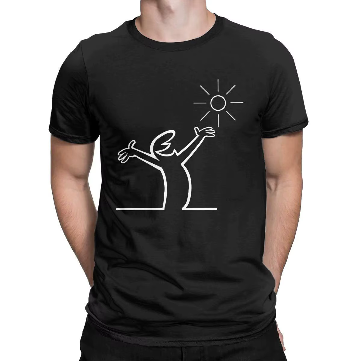 Lineman été La Linea t-shirt hommes femmes coton T-Shirts occasionnels col rond Badum