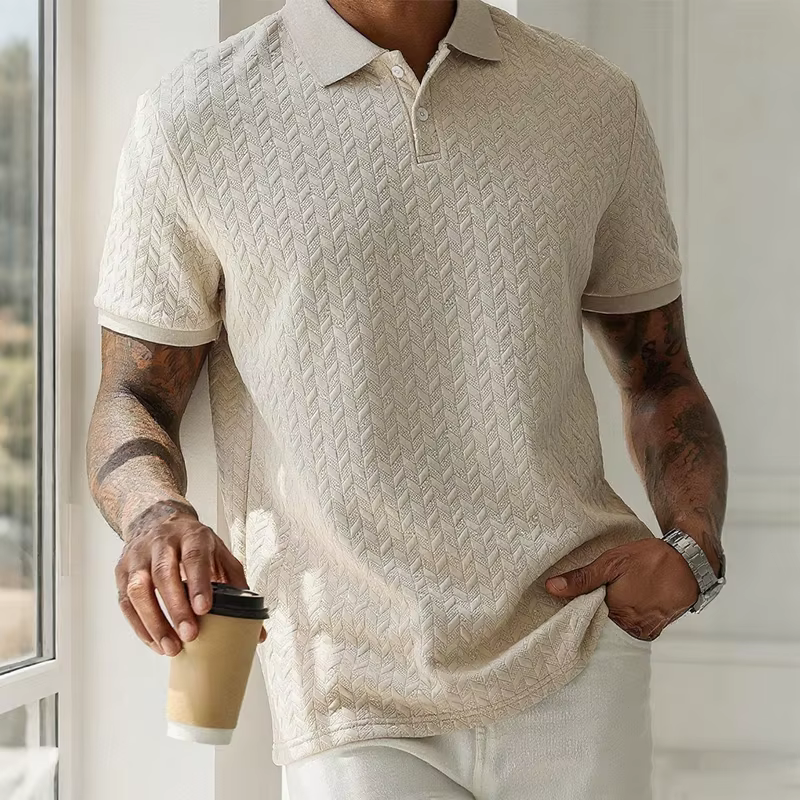 Polo d'été à manches courtes pour hommes