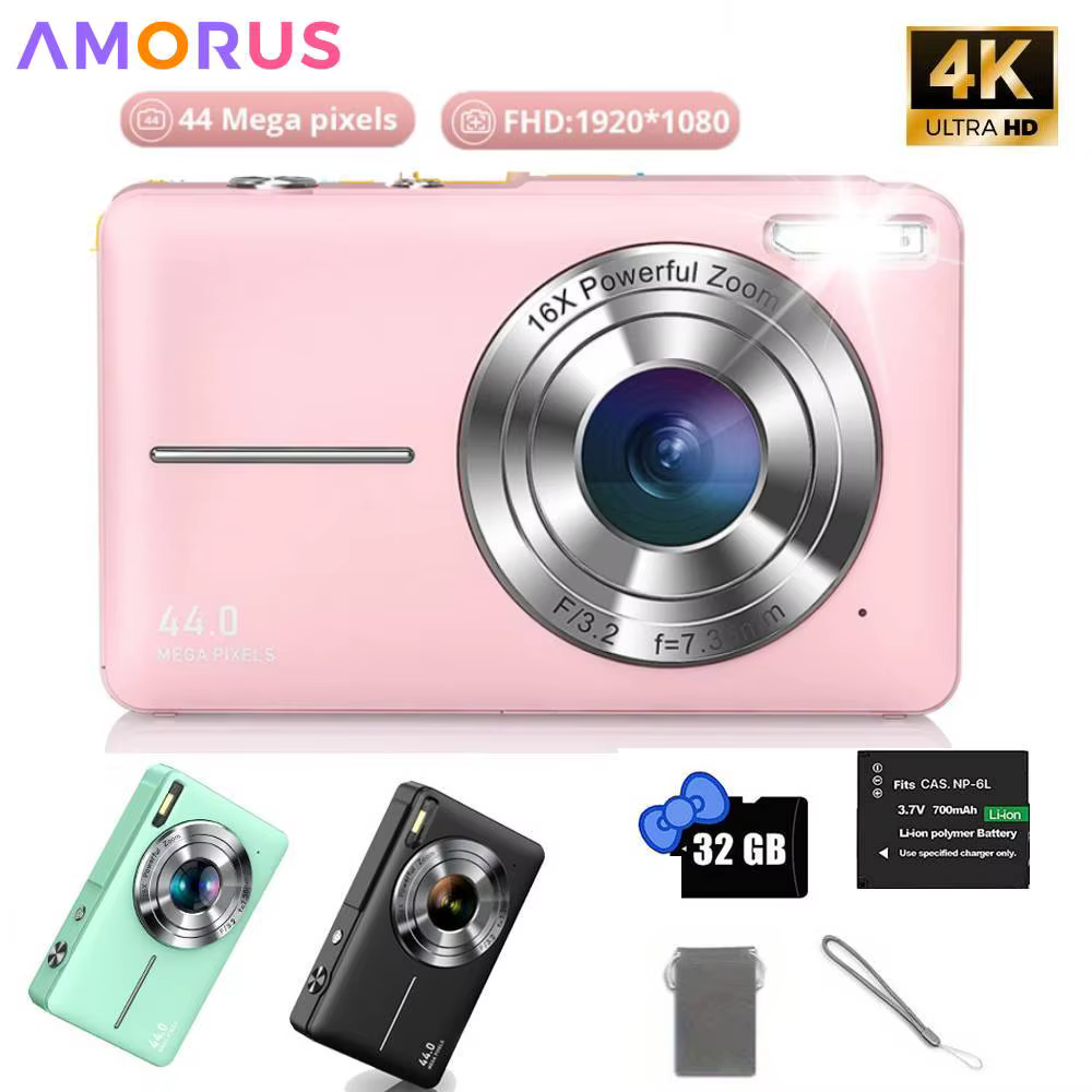 Appareil photo numérique 1080P 44MP caméra