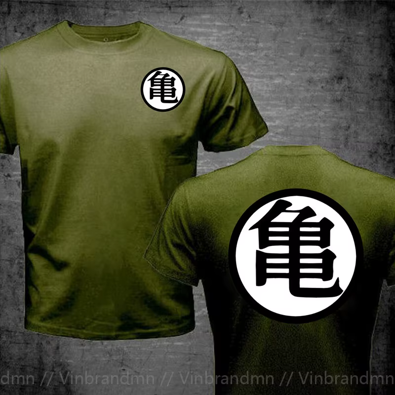 Nouveau T-shirt Anime Kame Logo 3D imprimé DBZ pour hommes/femmes