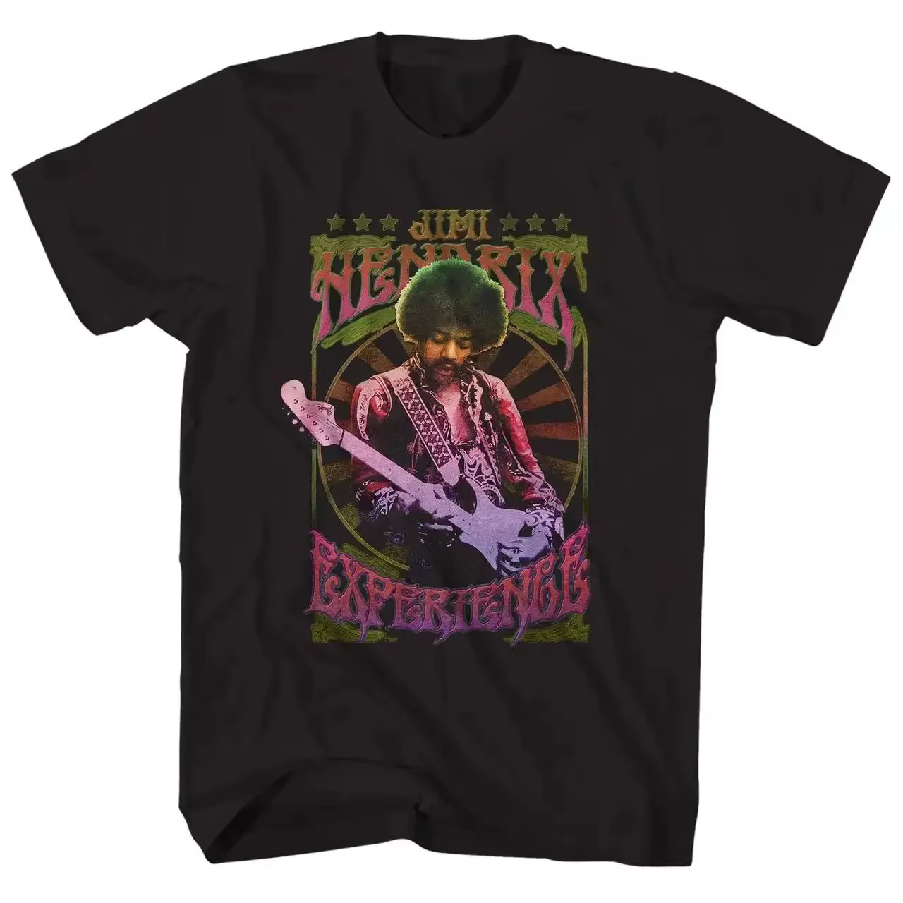 T-shirt Jimi Hendrix, musicien rock
