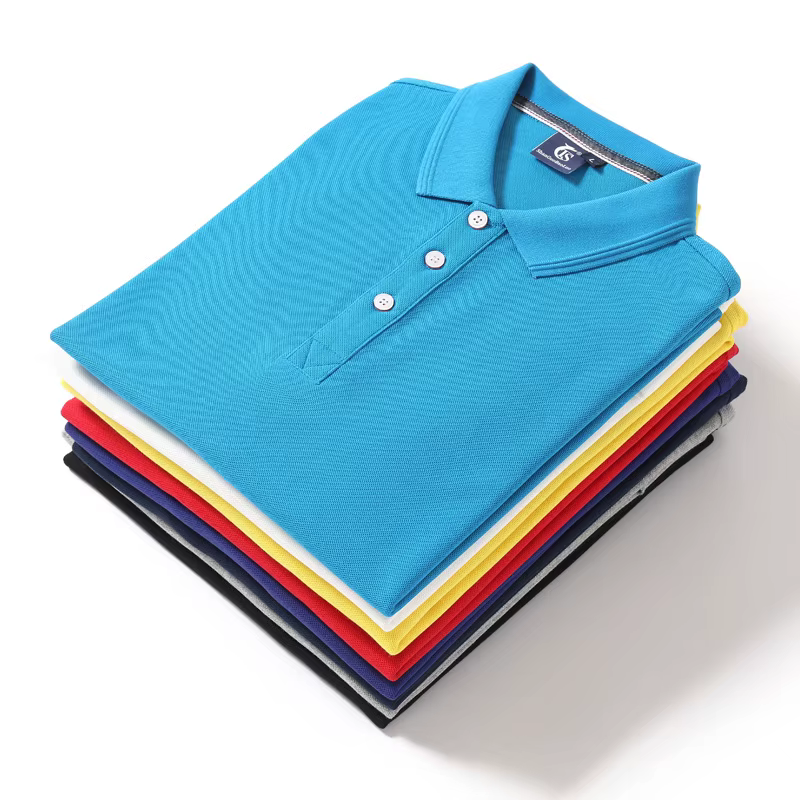 Polo en coton haut de gamme pour l'été