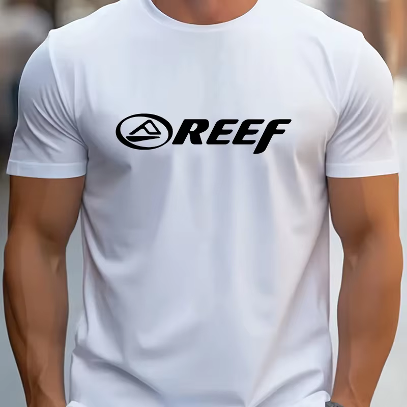 T-Shirt col rond décontracté pour hommes