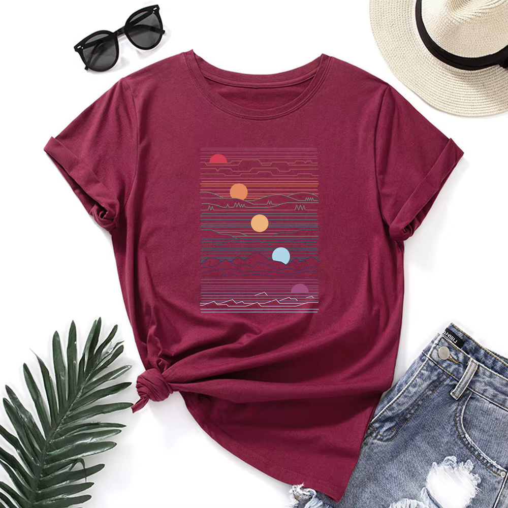 T-Shirt Surdimensionné pour Femme