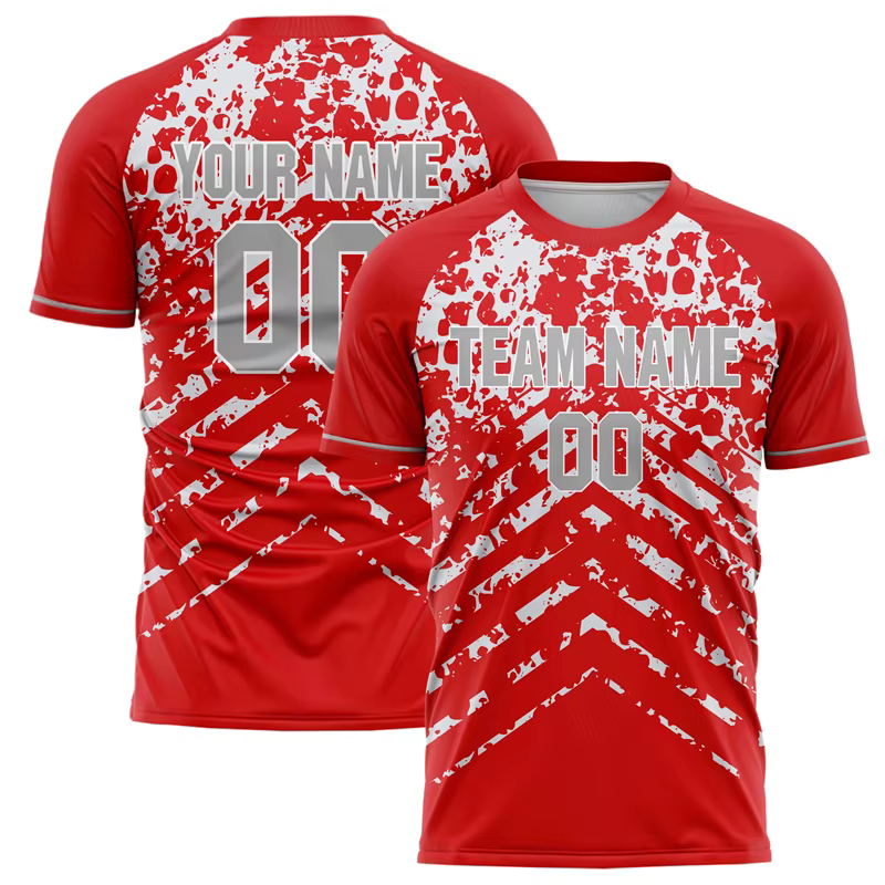 Nom de l'équipe personnalisé numéro nom T-shirt de Football