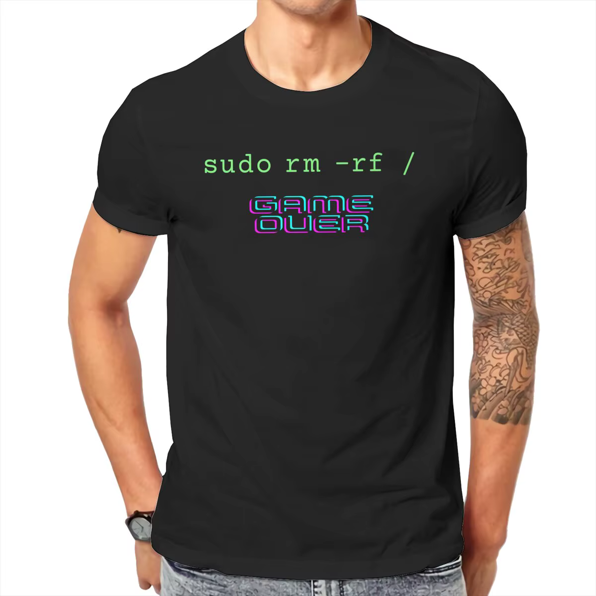 T-Shirt 100% Coton pour Homme