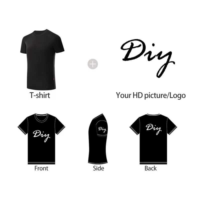 T-Shirt à Manches Courtes pour Homme et Femme