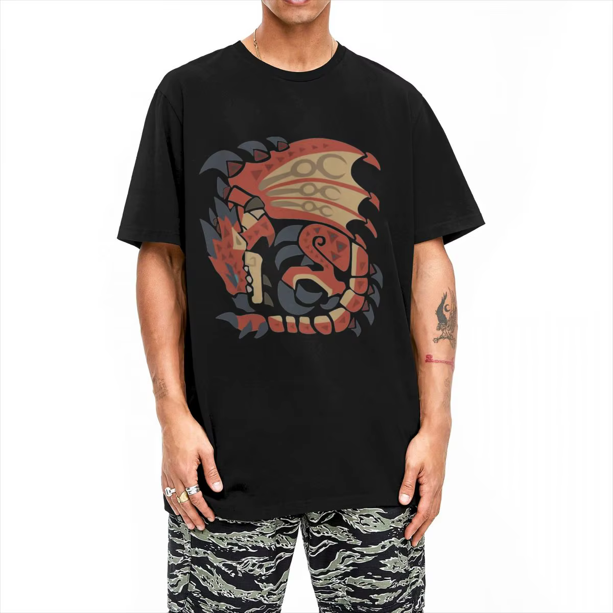 T-Shirt Monster Hunter pour Homme