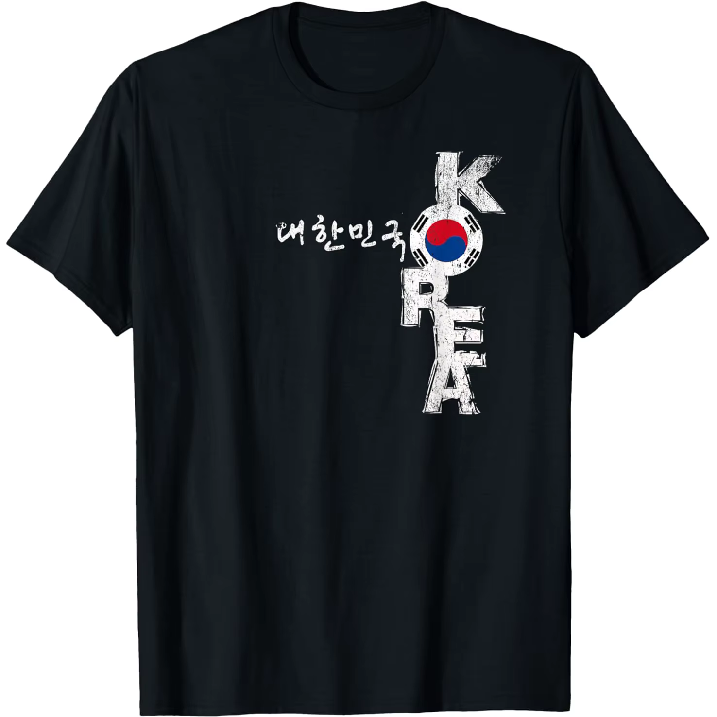 Drôle drapeau coréen corée du sud Souvenir t-shirts hommes femmes coton Humor Streetwear t-shirt à manches courtes unisexe vêtements amples