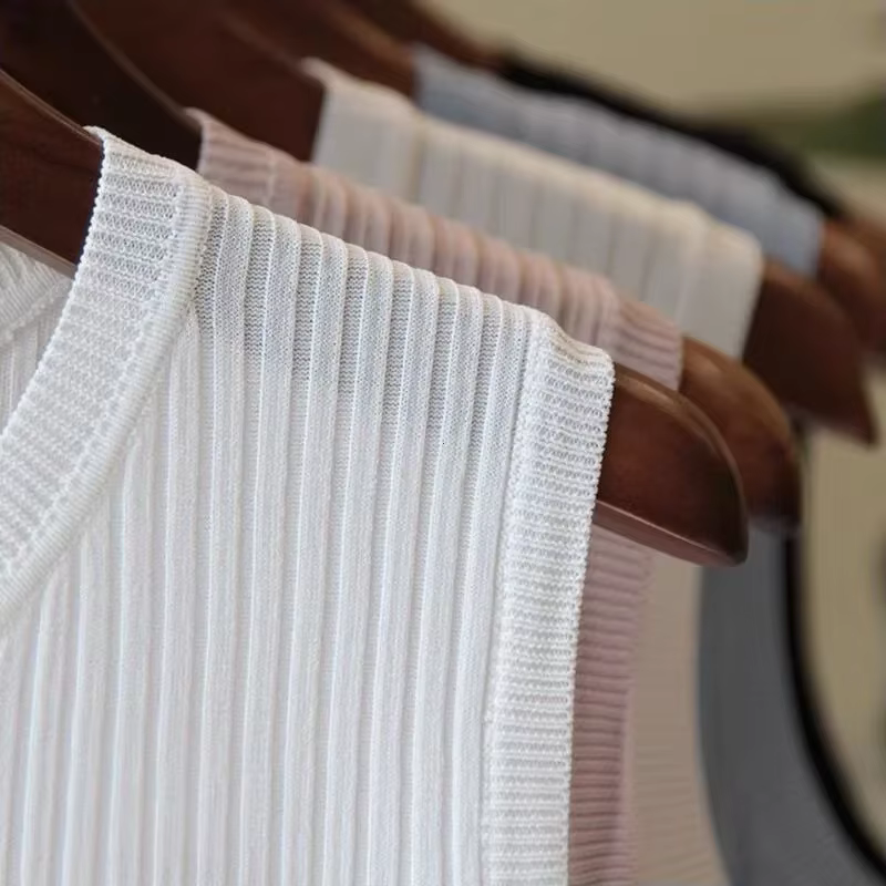 Haut à col rond pour femmes, chemise coréenne, vêtements d'été