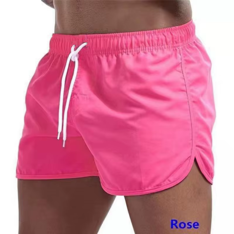 Nouveau short de bain homme été 2026 – Marque de vêtements de plage sexy taille basse respirant pour le surf