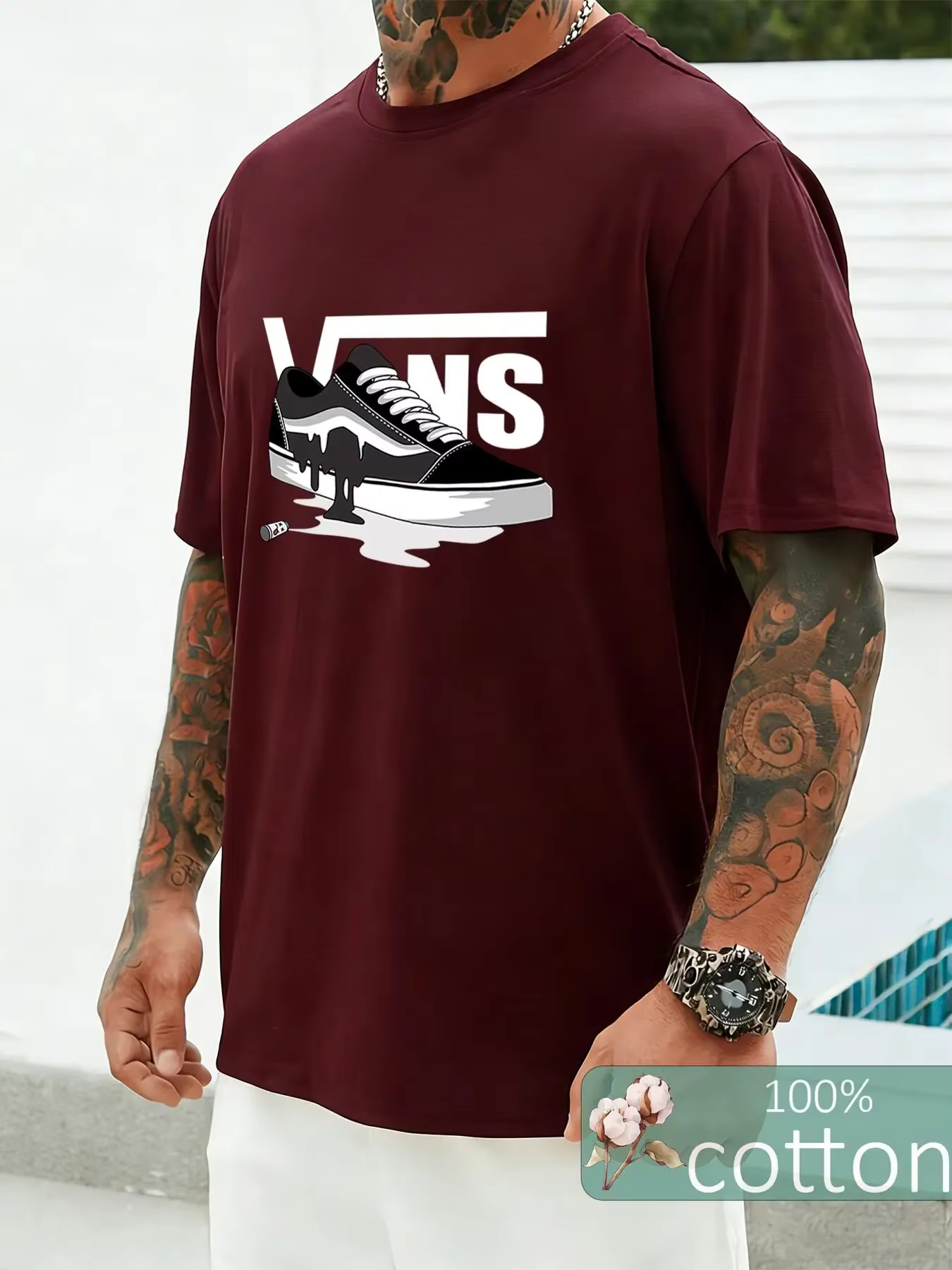 T-shirts en coton pour homme, style Y2K, imprimé lettres, mode streetwear estivale, esthétique de luxe, manches courtes, t-shirts pour hommes