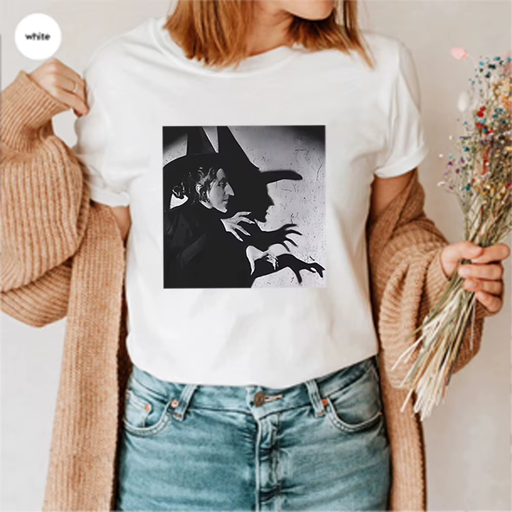 Mèche sorcière de l'ouest t-shirt Vintage assistant