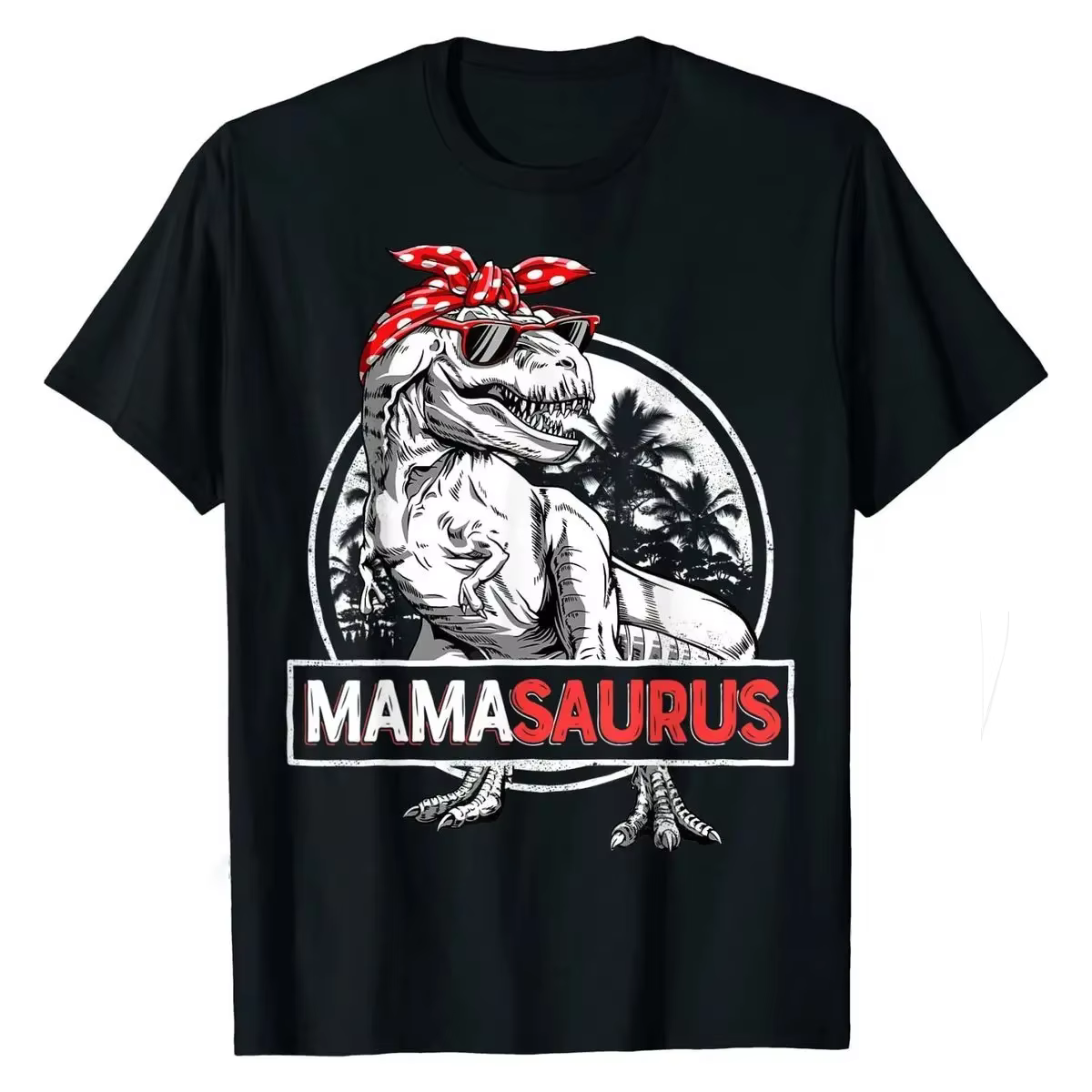 Nouveau T-shirt PAPASAURUS 2026 – T-Rex Papa Saurus Dinosaure pour Homme – Coton Classique – Hauts pour Garçon – Streetwear Tendance et Original