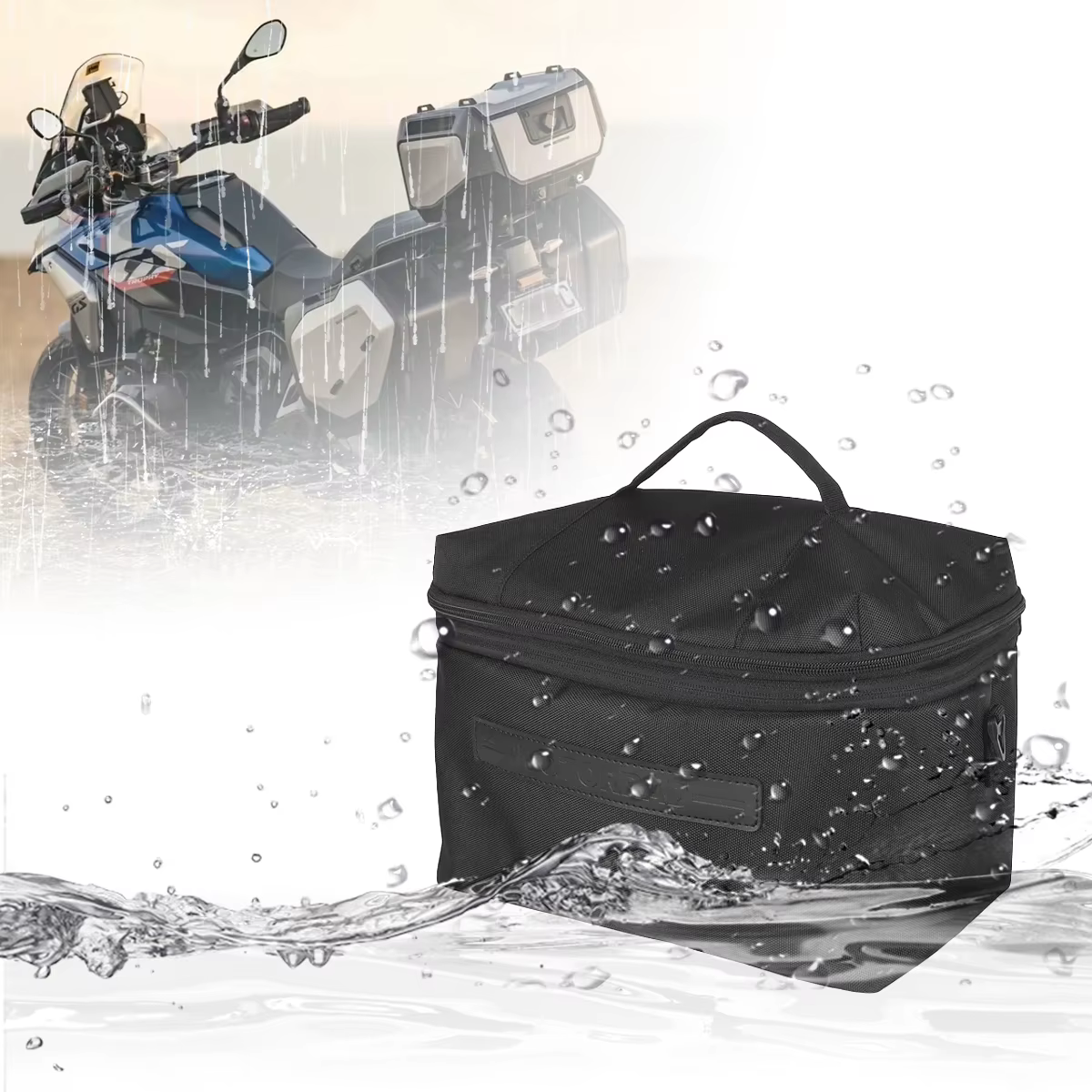 Sacoche intérieure pour top case et sacoches latérales de moto, compatible BMW R1300GS R 1300 GS R1300gs R1300 GS Vario